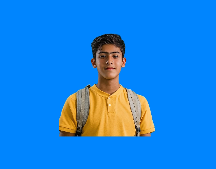 Three people are standing